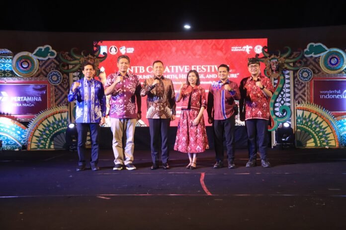 Dorong Ekonomi Kreatif dan UMKM Naik Kelas, Wakapolda NTB Buka Nusa Tenggara Creative Festival
