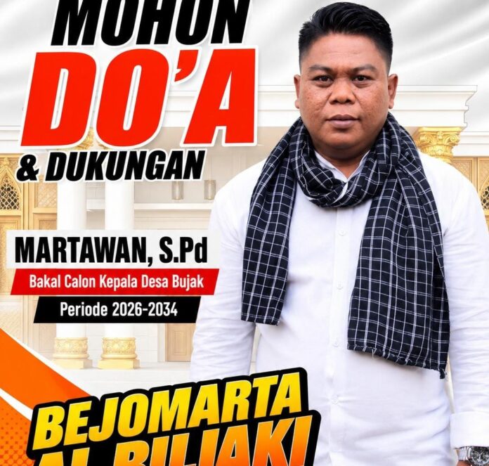 calon kepala desa bujak